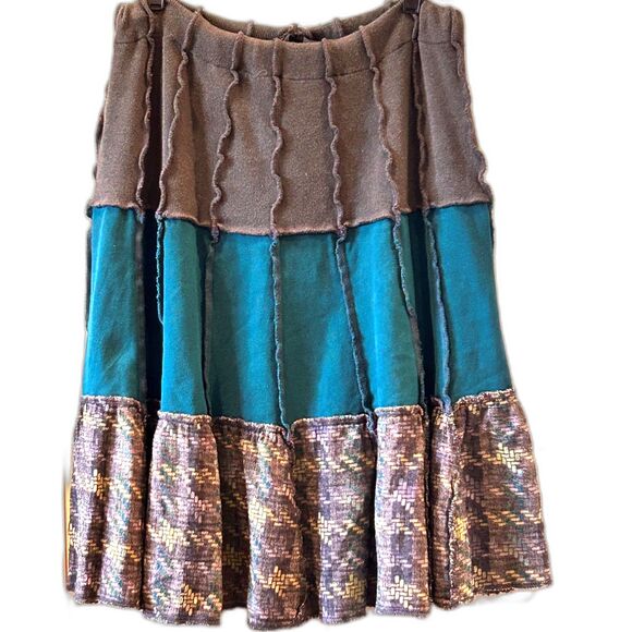 Boho Knit Skirt - Picture 1 of 2